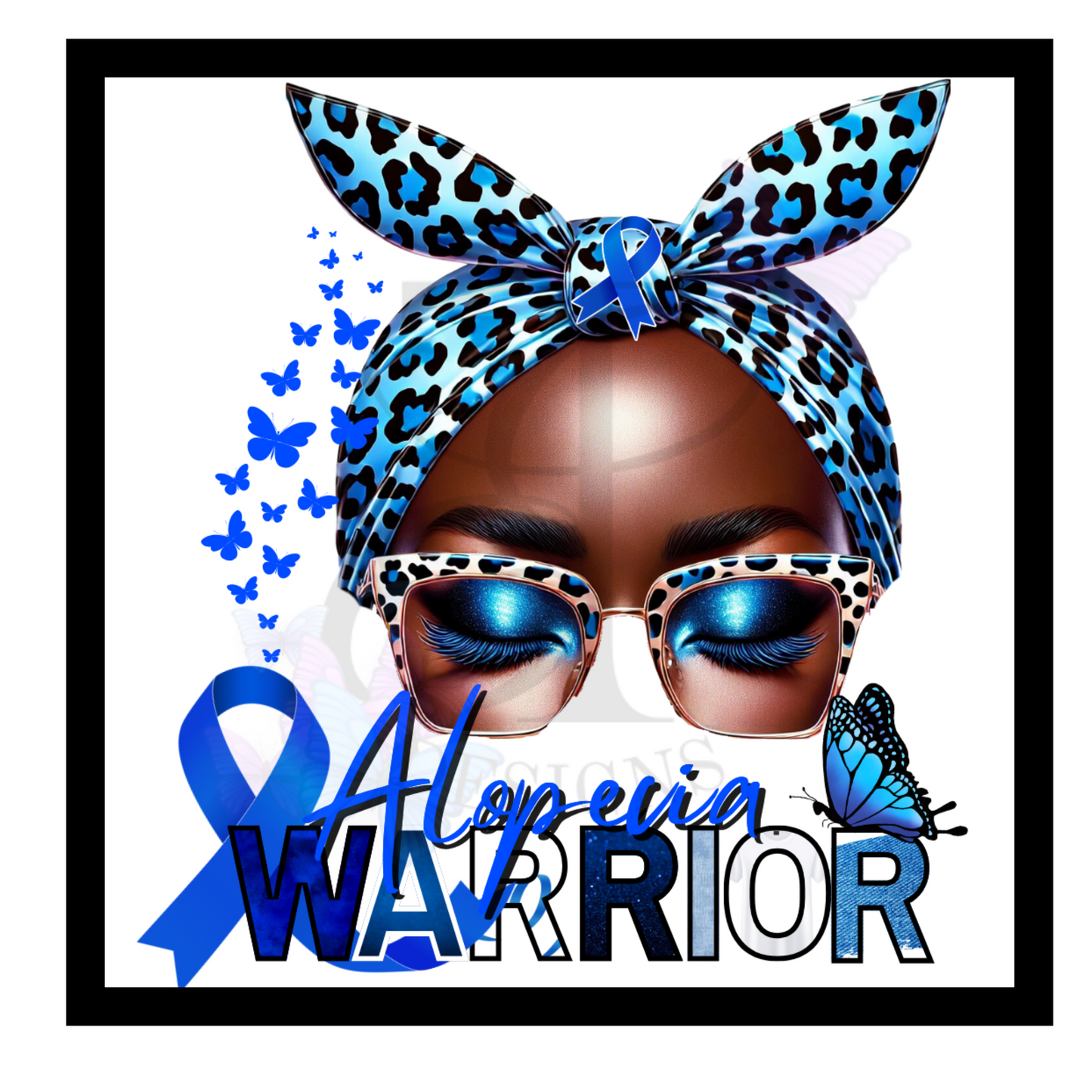 Alopecia Awareness Digital Design
