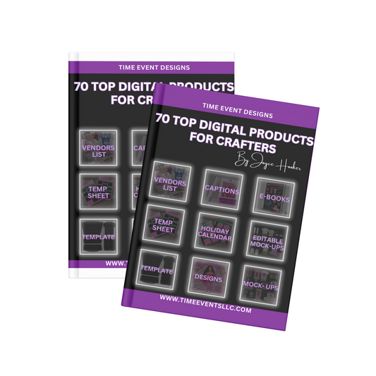 TOP 70 DIGITAL PRODUCT IDEAS FOR CRAFTERS (DIGITAL DOWNLOAD)