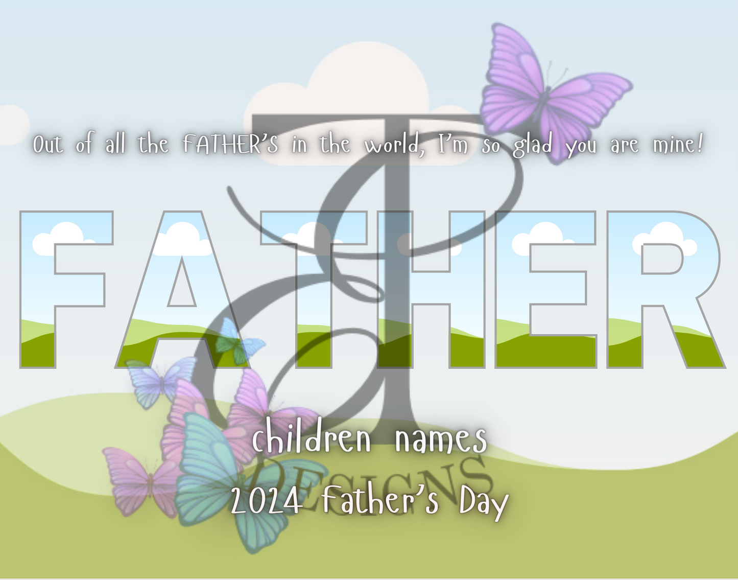 Father's Day Picture Templates (13-Canva Editable Downloads)