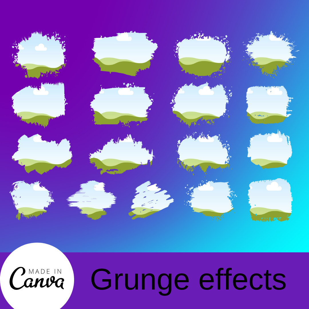 Grunge Effects Blanks for Shirts