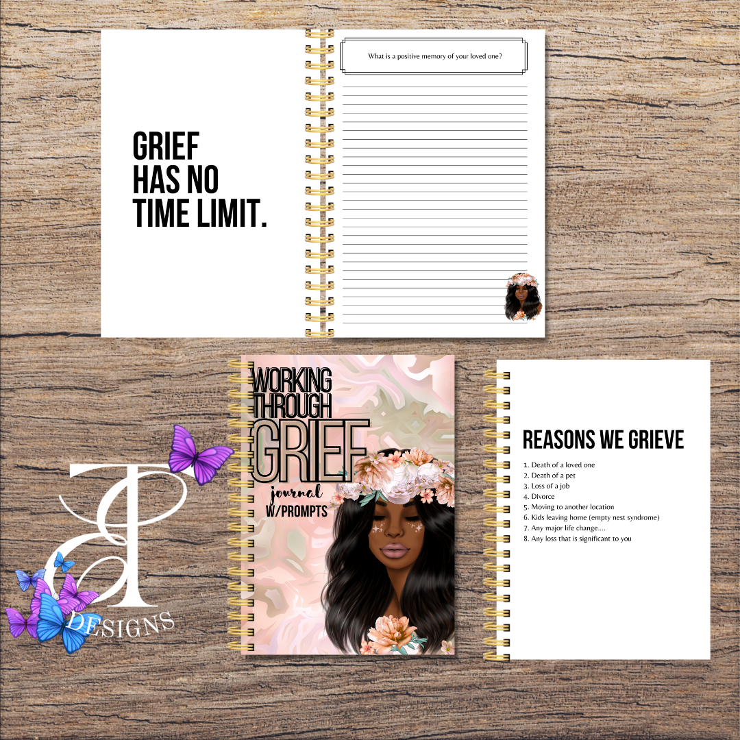 GRIEF JOURNAL W/PLR (EDITABLE DOWNLOAD)