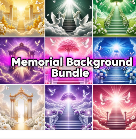 Memorial Background Bundle (15 total)