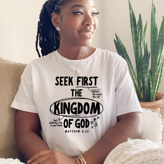 Seek 1st the Kingdom of God