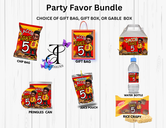 Take Five Party Favor Bundle (FREEBIE)