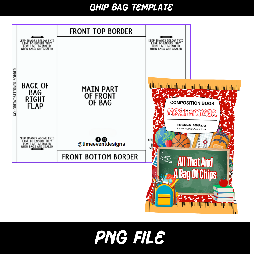 Favor Template Bundle (Set of 4)